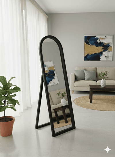 PREMIUM WOOD STAND MIRROR( Sqare Shape)_img_11