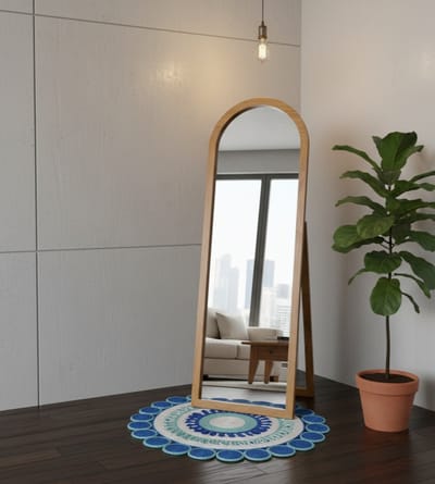 PREMIUM WOOD STAND MIRROR( Sqare Shape)_img_19