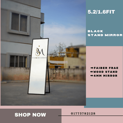 BLACK STAND MIRROR_img_0